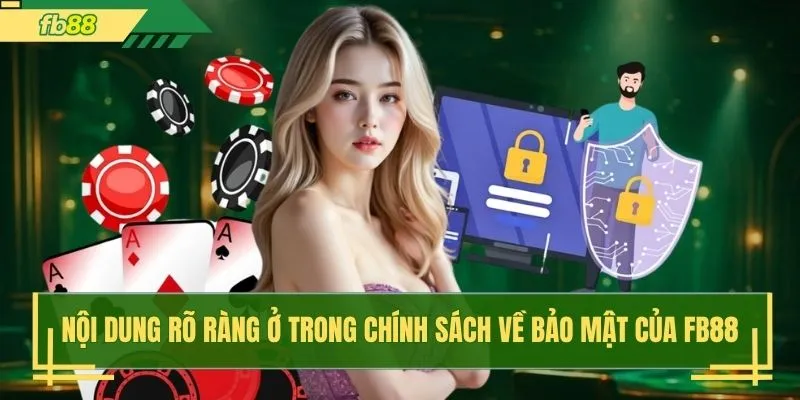 Nội dung rõ ràng ở trong chính sách về bảo mật của FB88