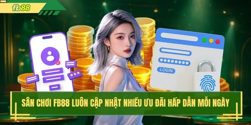 Sân chơi FB88 luôn cập nhật nhiều ưu đãi hấp dẫn mỗi ngày